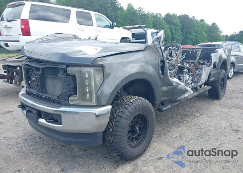 2017 Ford F-250 Xlt из США, поврежденный, VIN 1FT7W2BT2HEF16195